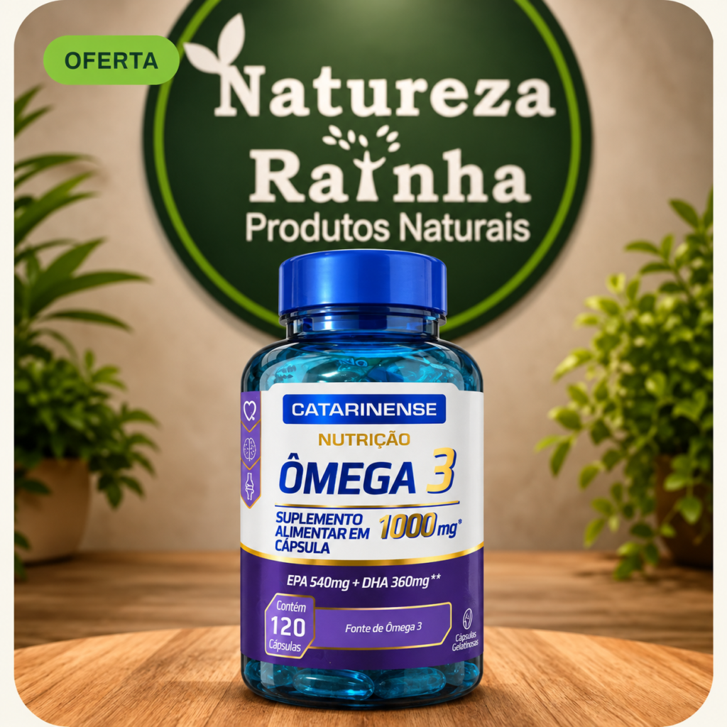 Ômega 3 — 120 cápsulas